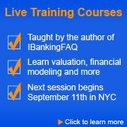Live Financial Modeling and Valuation Training Courses